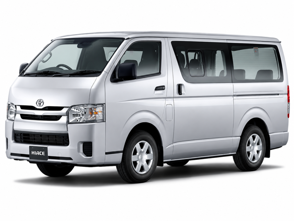 Toyota Hiace van for Hajj and Umrah group transport
